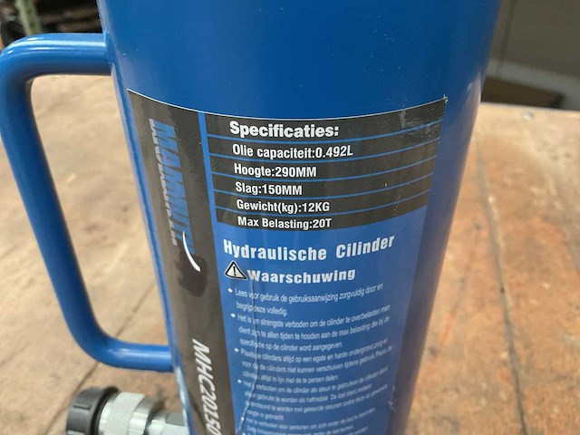 Mammuth mhc20150 hydraulische cilinder - afbeelding 3 van  3