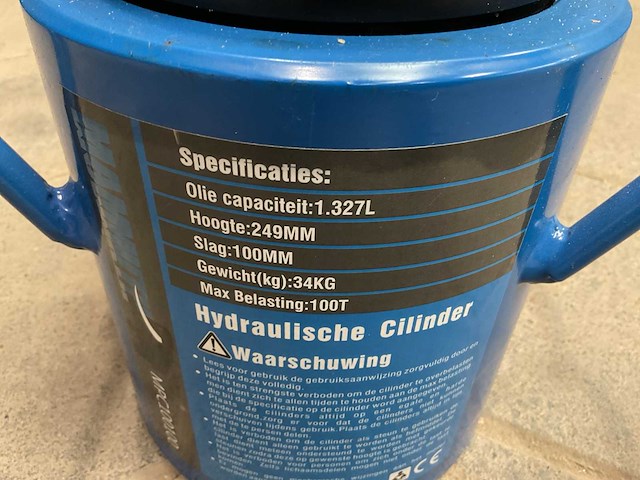 Mammuth mpc100100 hydraulische cilinder - afbeelding 3 van  3