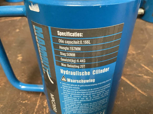 Mammuth mpc2050 hydraulische cylinder - afbeelding 3 van  3