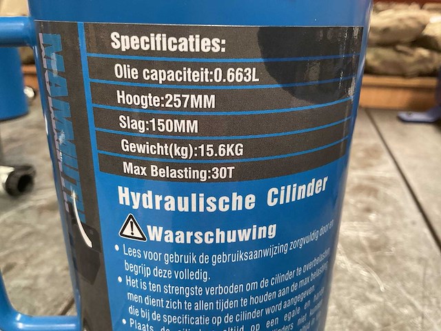 Mammuth mpc30150 hydraulische cilinder - afbeelding 3 van  3