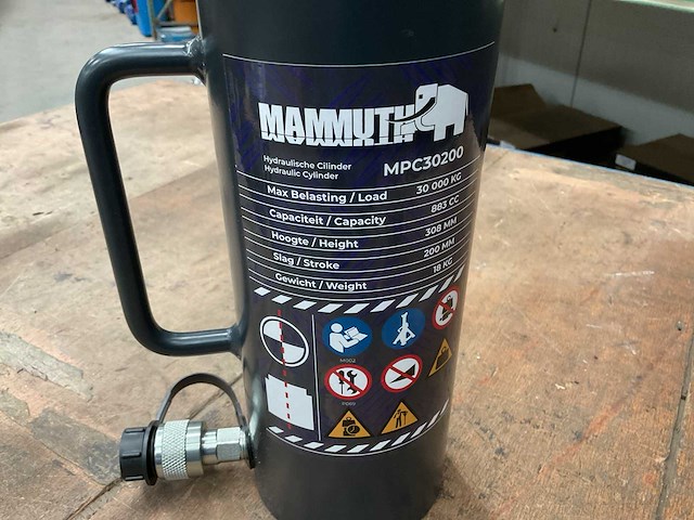 Mammuth mpc30200 hydraulische cilinder - afbeelding 3 van  3