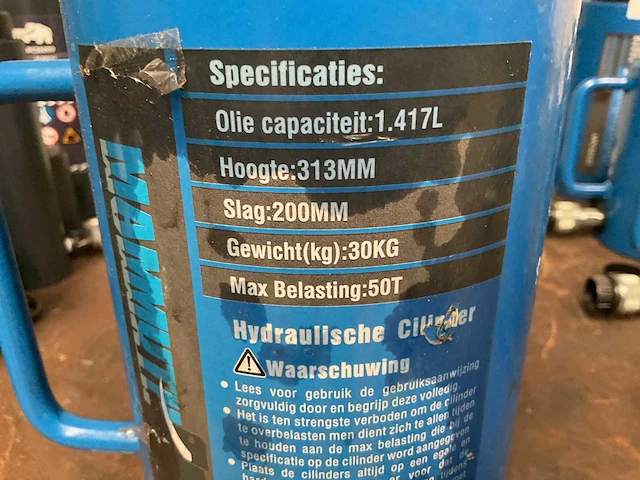 Mammuth mpc50200 hydraulische cylinder - afbeelding 3 van  3