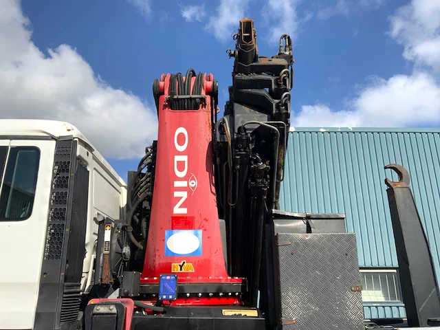 Man - tga 41.440 8x4 - hmf 60 tonmeter laadkraan - 20 ton afzetbaar haakarmsysteem - afbeelding 4 van  57