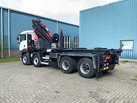 Man - tga 41.440 8x4 - hmf 60 tonmeter laadkraan - 20 ton afzetbaar haakarmsysteem - afbeelding 12 van  57