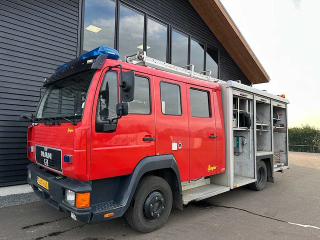 Man 12 ll brandweerwagen bj-th-65 - afbeelding 1 van  33