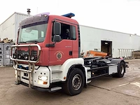 Man tga 18.360 vrachtwagen met haakarmsysteem