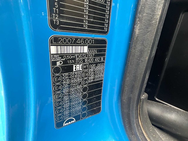 Man tgs18.420 vrachtwagen - afbeelding 10 van  18