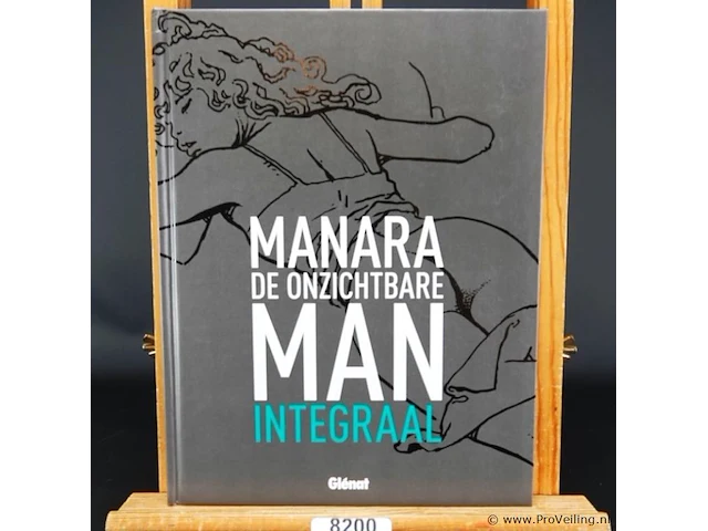 Manara de onzichtbare man integraal. clenat - afbeelding 1 van  5
