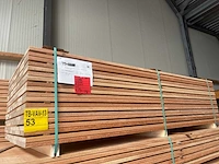 Mandioqueira vlonderplanken 2000x120x21mm (133x) - afbeelding 4 van  4