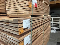 Mandioqueira vlonderplanken 2500x120x21mm (65x) - afbeelding 4 van  4