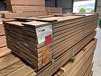 Mandioqueira vlonderplanken 2500x120x21mm (69x) - afbeelding 4 van  4
