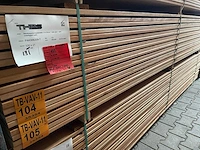 Mandioqueira vlonderplanken 3000x120x21mm (65x) - afbeelding 4 van  4