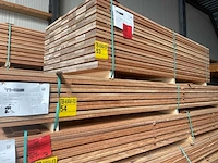 Mandioqueira vlonderplanken 3000x120x21mm (70x) - afbeelding 4 van  4