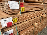 Mandioqueira vlonderplanken 4000x120x21mm (63x) - afbeelding 4 van  4