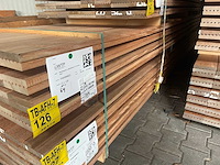 Mandioqueira vlonderplanken 4000x120x21mm (64x) - afbeelding 4 van  4