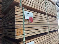 Mandioqueria vlonderplanken 2000x120x21mm (130x) - afbeelding 4 van  4