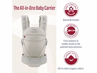 Manduca xt draagzak cloud grijs ergonomische baby draagzak vanaf maat 56 tot 86 - afbeelding 4 van  4