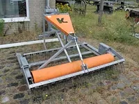 Manegevlakker/bodemvlakker met rol. breedte 200cm - afbeelding 1 van  4
