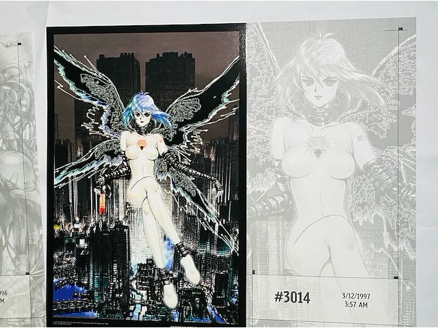 Manga masume shirow - lithografische kunstwerken - afbeelding 3 van  6