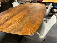 Mango deens ovale eetkamertafel - afbeelding 9 van  11