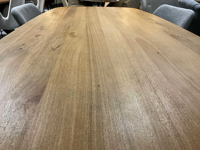 Mango deens ovale eetkamertafel - afbeelding 3 van  8