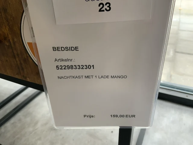 Mango nachtkastje (2x) - afbeelding 5 van  6