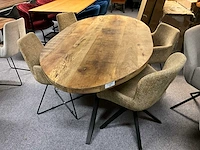 Mango ovale eetkamertafel - afbeelding 1 van  8
