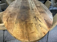 Mango ovale eetkamertafel - afbeelding 4 van  8
