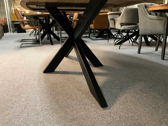 Mango ovale eetkamertafel - afbeelding 3 van  4
