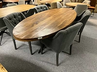 Mango ovale eetkamertafel - afbeelding 1 van  10