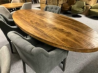Mango ovale eetkamertafel - afbeelding 3 van  10