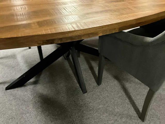 Mango ovale eetkamertafel - afbeelding 5 van  10