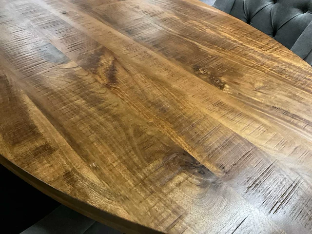 Mango ovale eetkamertafel - afbeelding 6 van  10