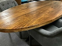 Mango ovale eetkamertafel - afbeelding 7 van  10