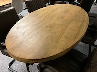 Mango ovale eetkamertafel - afbeelding 4 van  10