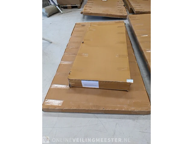 Mangohout eettafel ovaal 6 cm dik incl. spinpoot, bouwjaar 2024 - afbeelding 2 van  2