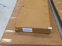Mangohout eettafel ovaal 6 cm dik incl. spinpoot, bouwjaar 2024 - afbeelding 2 van  2