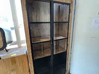 Mangohout kast black door, sanderz, mangohout, 2025 - afbeelding 1 van  2