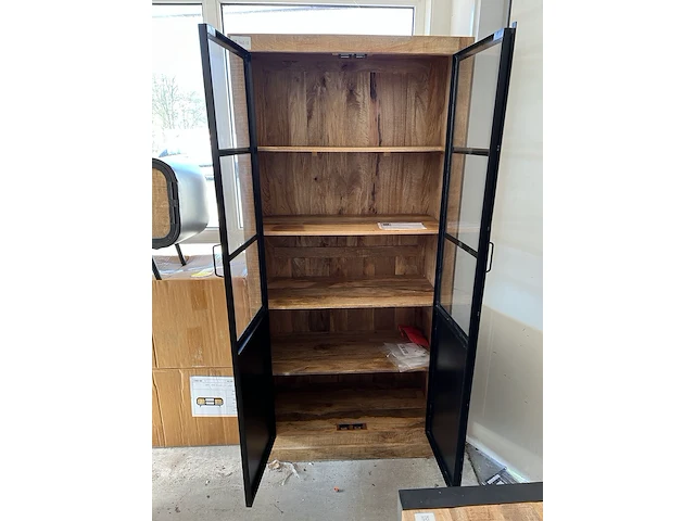 Mangohout kast black door, sanderz, mangohout, 2025 - afbeelding 2 van  2
