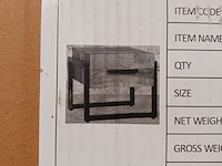 Mangohout nacht kastje, 2025 - afbeelding 1 van  3