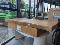 Mangohouten eettafel ovaal 180 cm black sanderz, 2025 - afbeelding 2 van  2