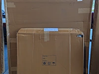 Mangohouten eettafel rond 130 cm sanderz, 2025 - afbeelding 2 van  2