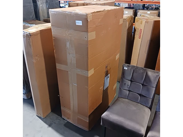 Mangohouten kast 90x45x150, 2025 - afbeelding 3 van  3
