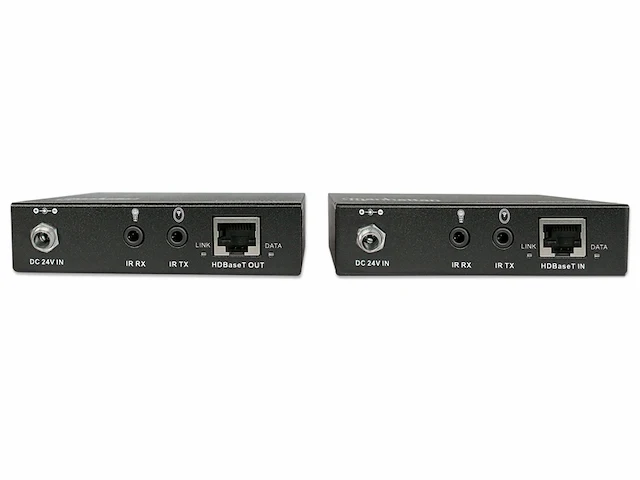 Manhattan 207973 audio/video extender avzender & ontvanger zwart - afbeelding 4 van  5