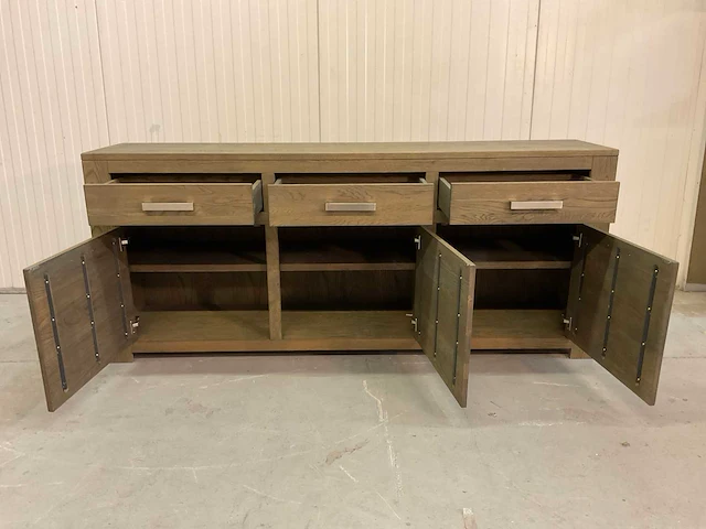 Manhattan dressoir eikenhout - afbeelding 10 van  10