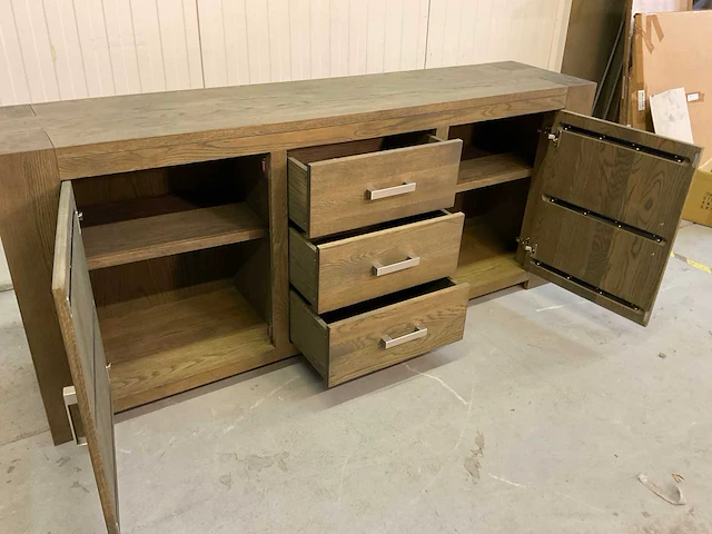 Manhattan dressoir eikenhout - afbeelding 3 van  11