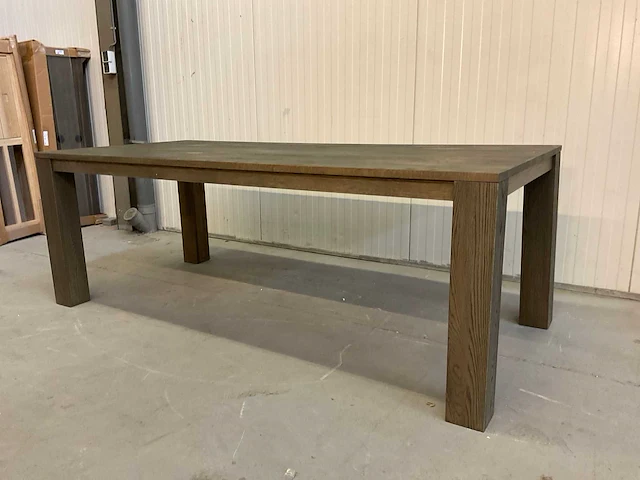 Manhattan eetkamertafel eikenhout - afbeelding 1 van  7