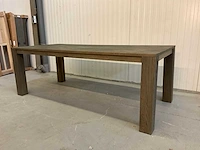 Manhattan eetkamertafel eikenhout - afbeelding 1 van  7