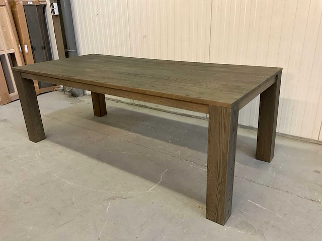 Manhattan eetkamertafel eikenhout - afbeelding 3 van  7
