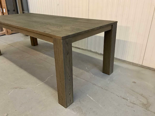 Manhattan eetkamertafel eikenhout - afbeelding 4 van  7